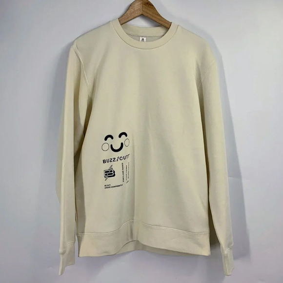 Buzz Cutt Men's Portland Queer Crew Neck Long Sleeve Sweatshirt Size M - Picture 1 of 11